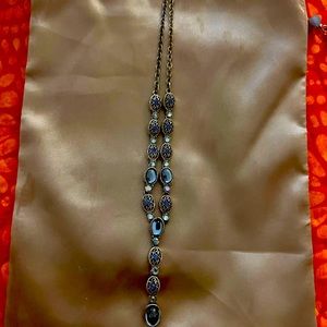Blue 16” necklace